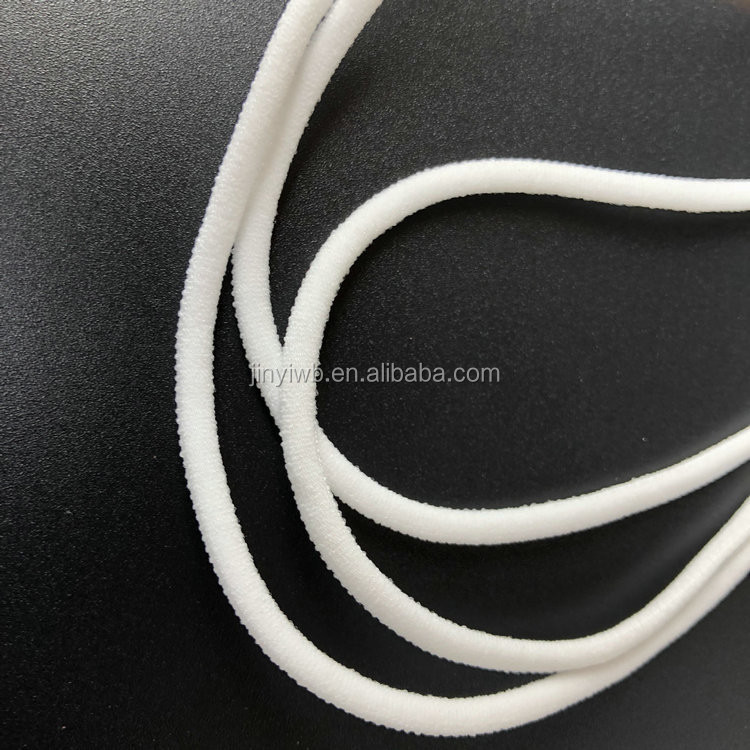 Wholesale 1.5-3mm String Rope Elastic Cord for Mask Face Disposable Mask IN STOCK