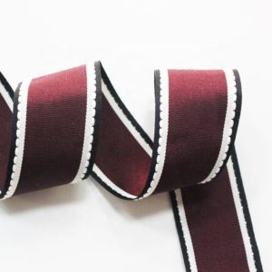 Grosgrain Stitch Wired Ribbon-1