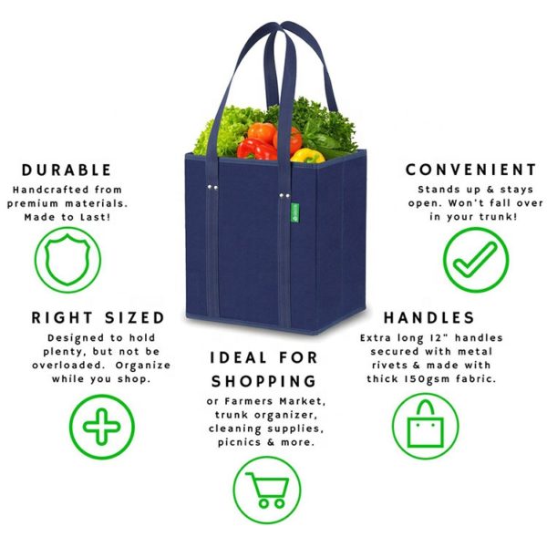 Reusable Grocery Shopping Bags-3