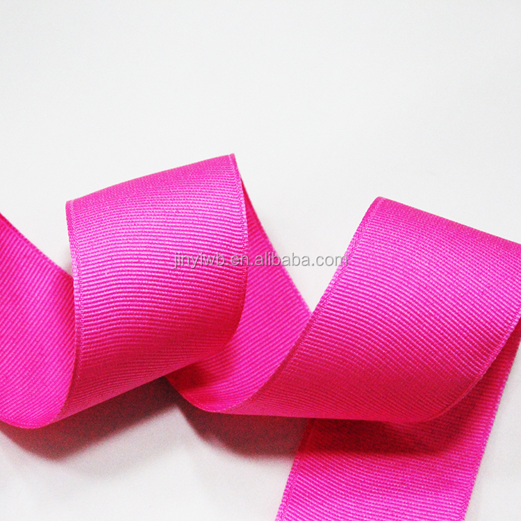 Different Colors High Quality Solid Grosgrain Ribbon Roll, 1-7/10" x 100 Yards