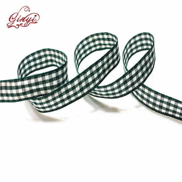 green plaid ribbon-6