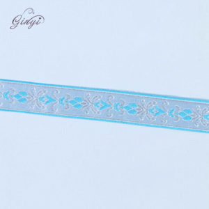 ribbon embroidery shower curtain-2