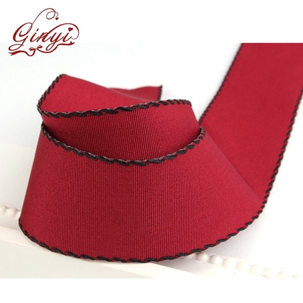 saddle stitch grosgrain ribbon-2