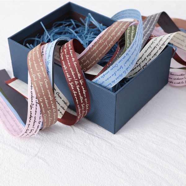 2cm wide and small fragrant wind printing ribbon-3