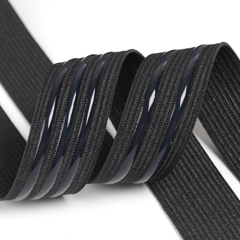 Black elastic strap