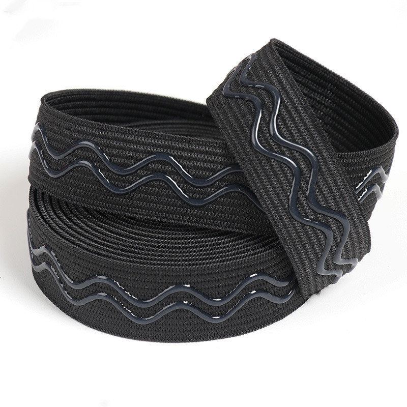 Black elastic strap