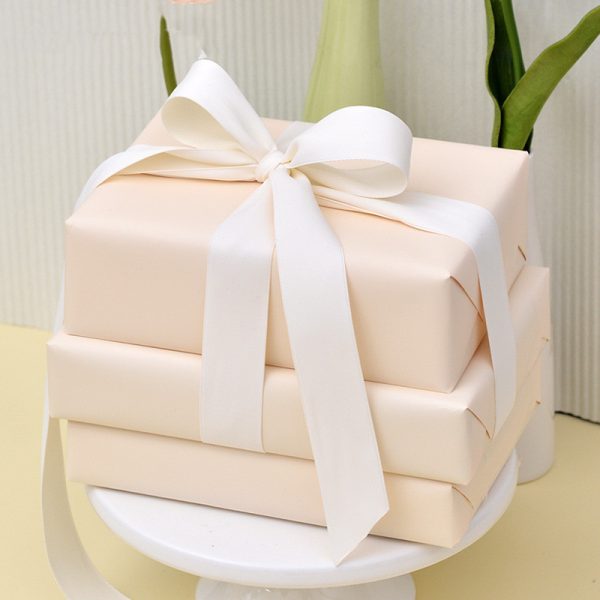 Gift box packaging wedding satin ribbon-3
