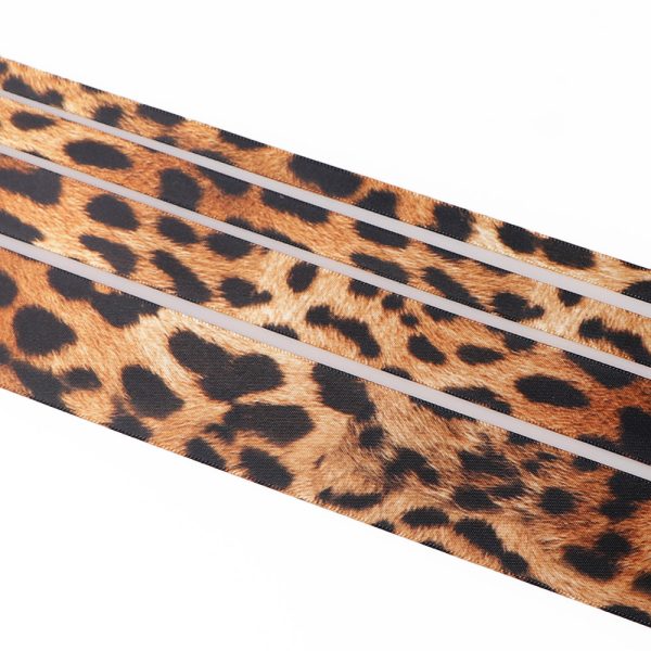 Leopard Ribbed Belt-3