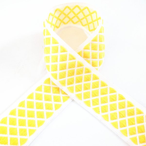 double pattern jacquard ribbon-2
