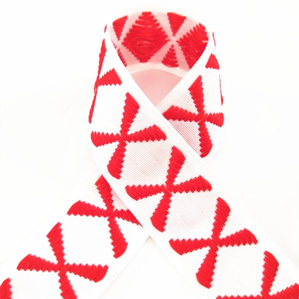 double pattern jacquard ribbon-4